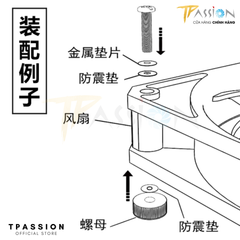 Quạt fan case 12cm SCYTHE KAZE JYUNI DB 2