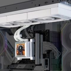 Tản nhiệt nước AIO Lian Li HYDROSHIFT LCD 360S - WHITE - KHÔNG LED (HSLCD36SW WHITE)