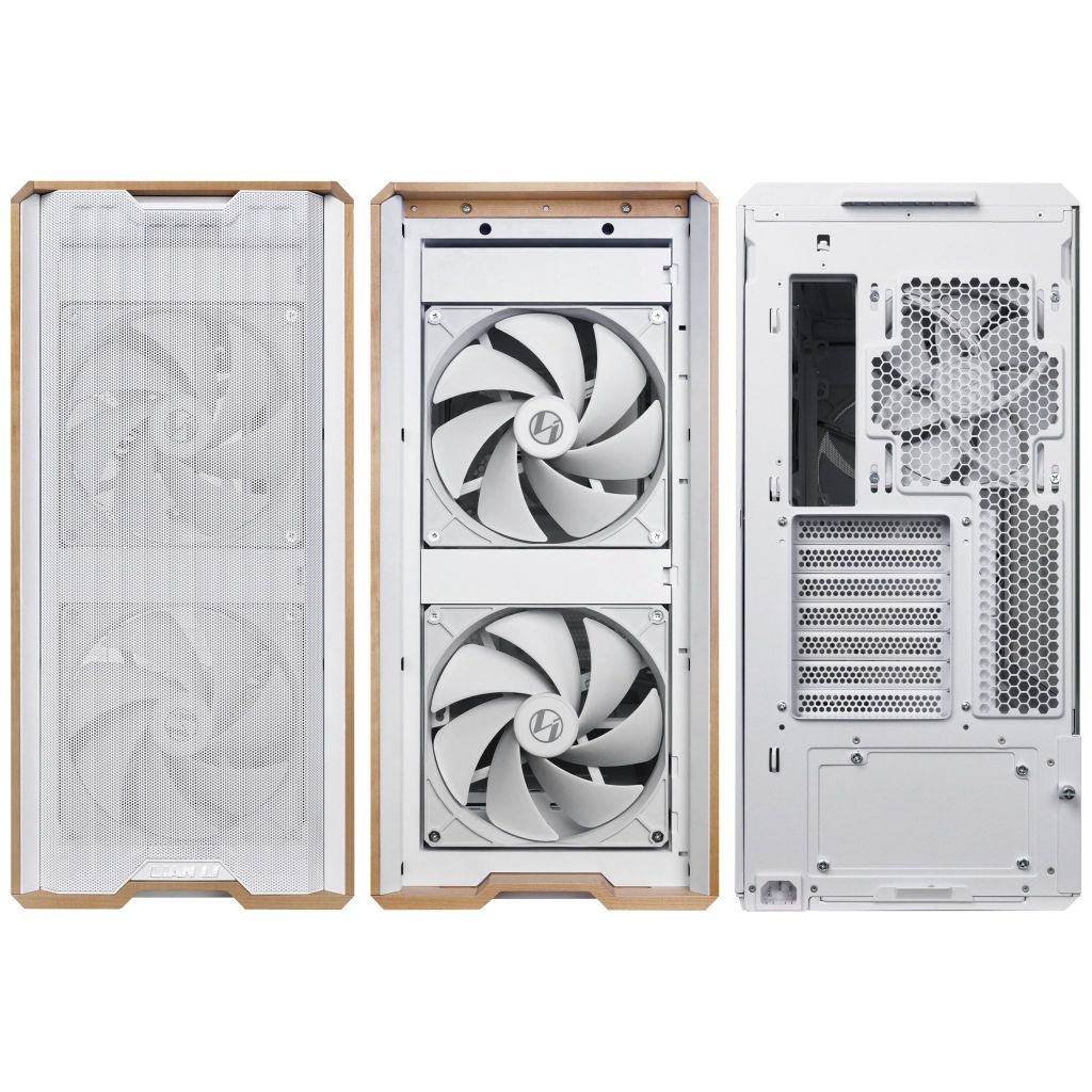 Vỏ Case LIAN LI LANCOOL 217 - WHITE (ATX/Mid Tower/Màu Trắng)