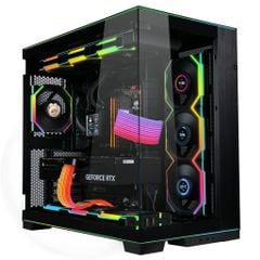Fan Case LIAN LI UNI FAN SL WIRELESS LCD 120 | SINGLE PACK - BLACK (1 QUẠT LCD - CÁNH THUẬN)