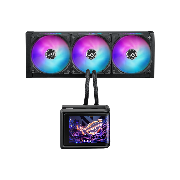 Tản nhiệt nước AIO ASUS ROG Ryuo IV SLC 360 ARGB - BLACK (AMOLED 2K 6.6.7