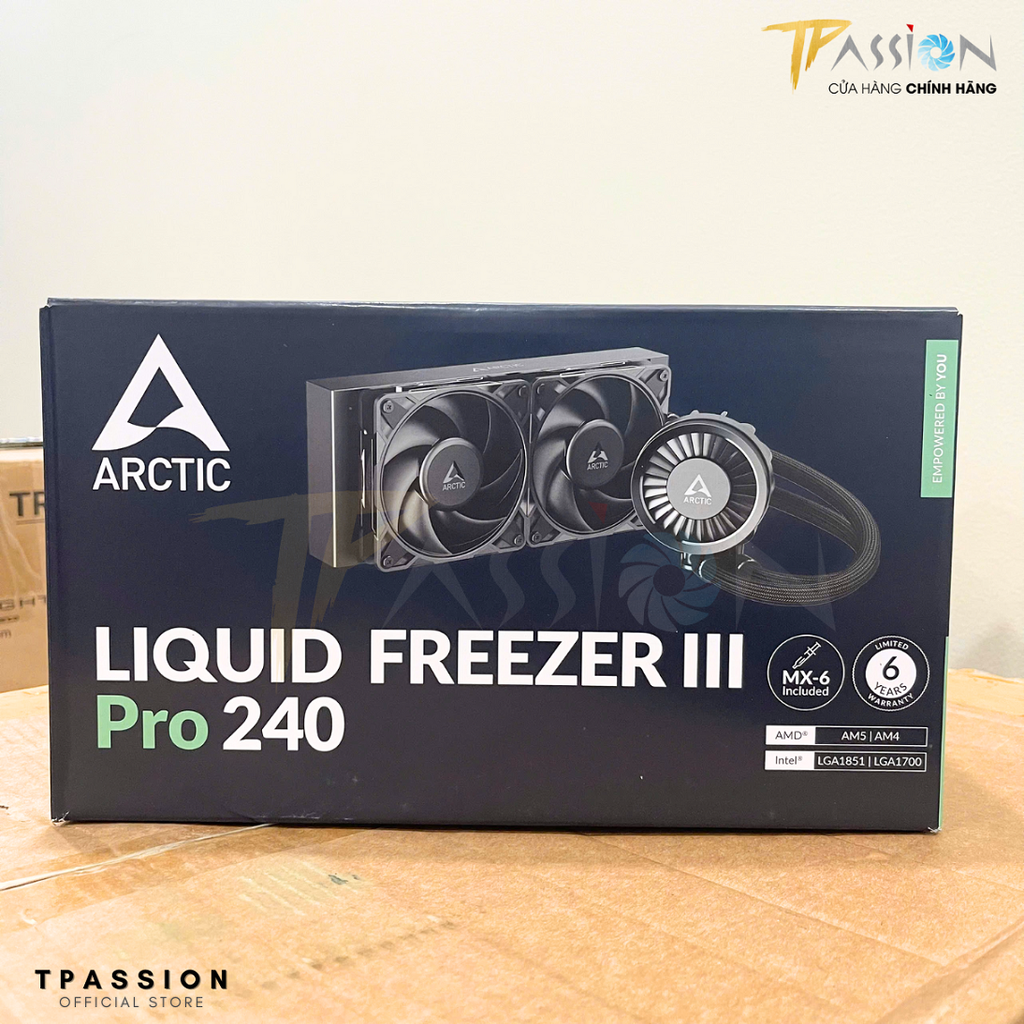 Tản nhiệt nước AIO ARCTIC LIQUID FREEZER III 240 PRO - BLACK