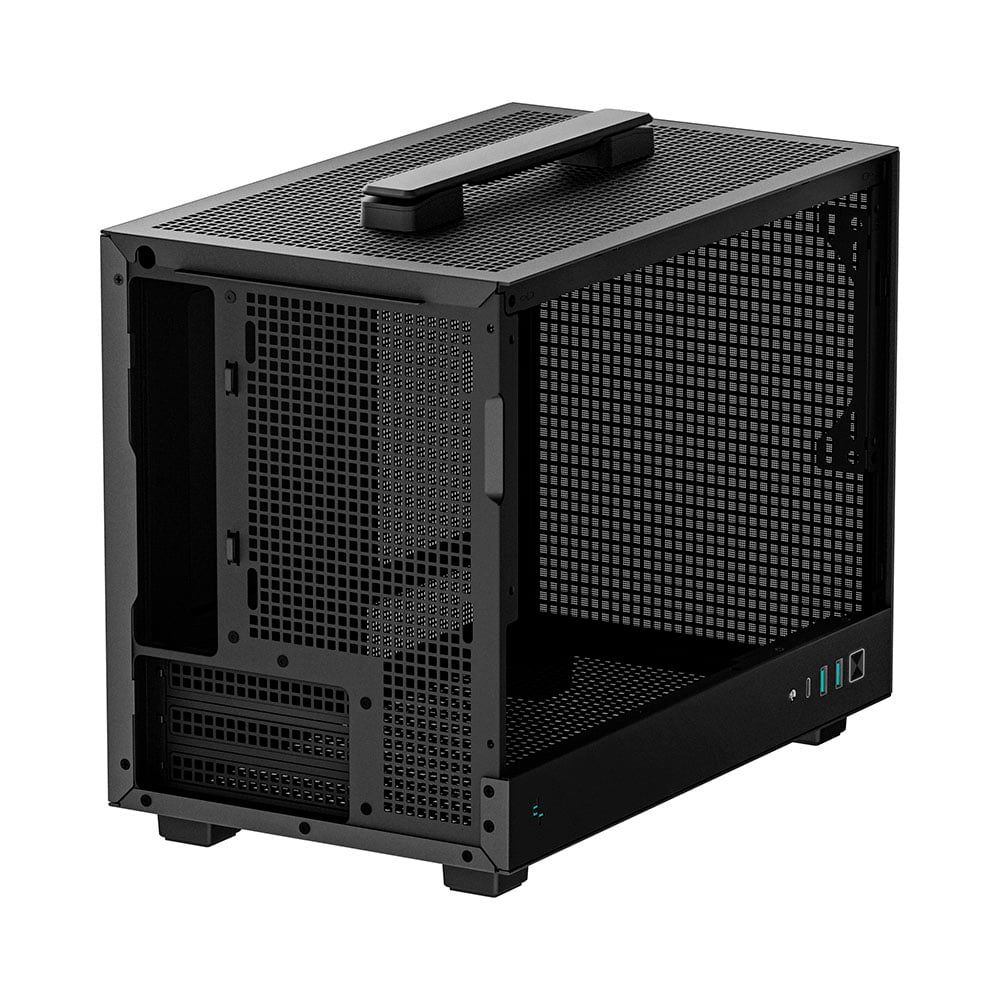 Vỏ Case máy tính DEEPCOOL CH160 – BLACK (Portable High Airflow M-ITX Case)