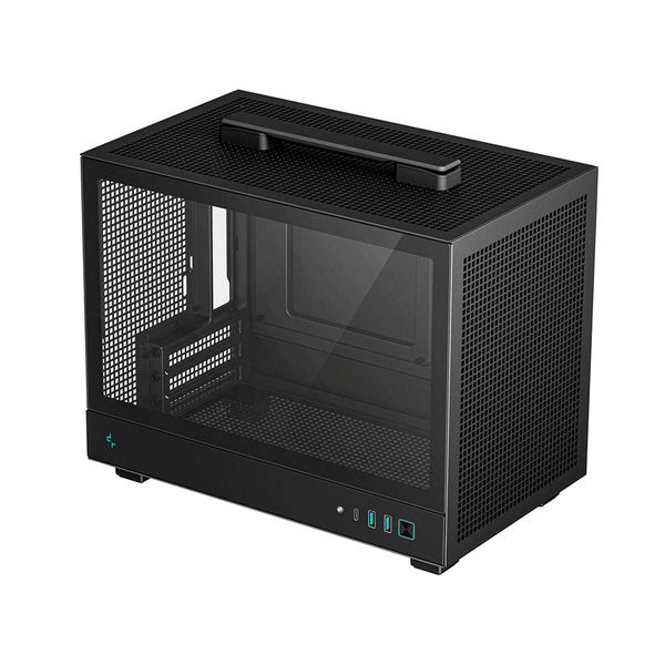 Vỏ Case máy tính DEEPCOOL CH160 – BLACK (Portable High Airflow M-ITX Case)