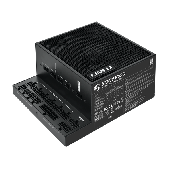 Nguồn PSU LIAN LI EDGE SERIES EG1000 - 1000W - BLACK (ATX3.1/80+PLATINUM/FULL MODULAR/PCIe5.1)