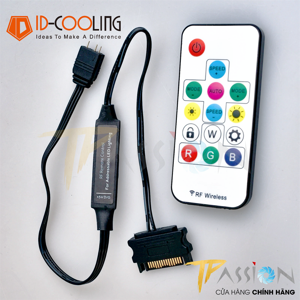 Bộ Controller kèm Remote điều khiển LED RGB 12V | ARGB 5V