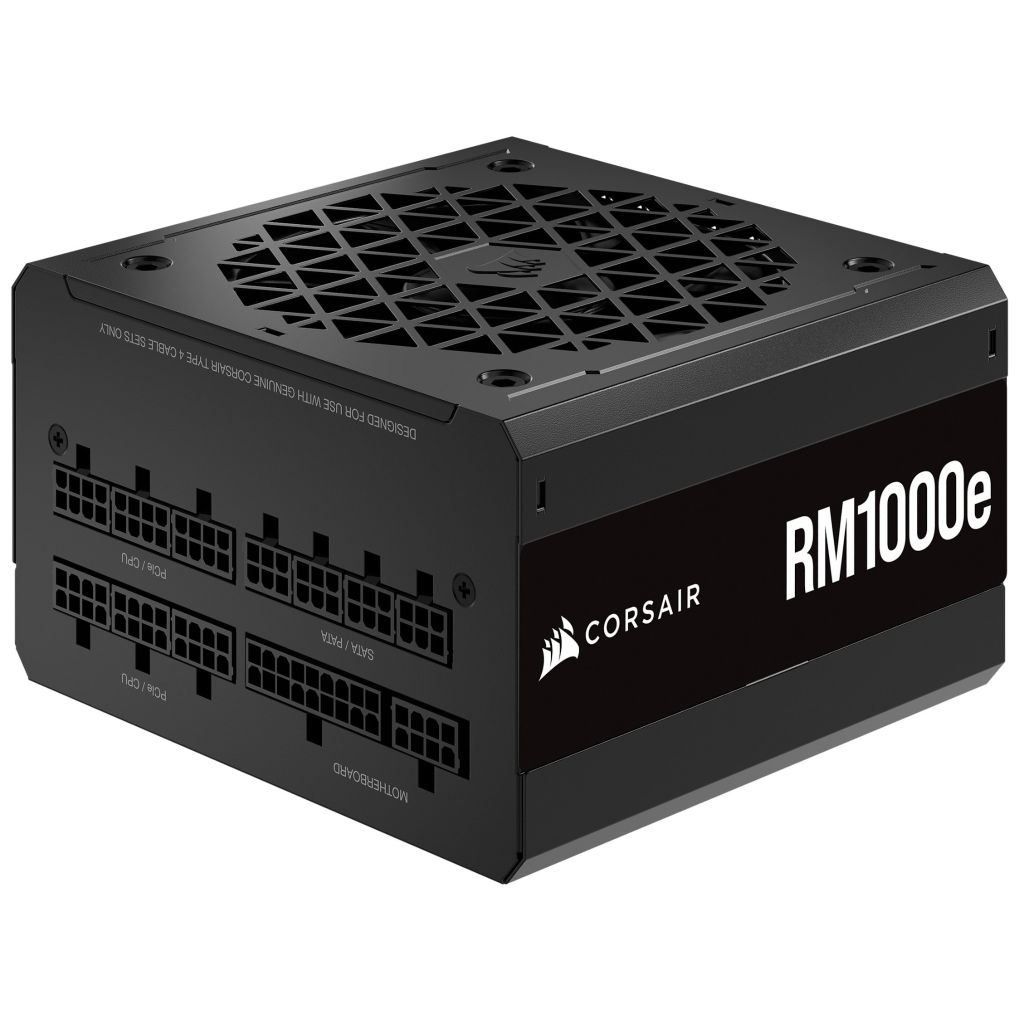 Nguồn máy tính PSU Corsair RM1000e 1000W PCIe 5.0 (80 Plus Gold/ATX 3.0/Black/Full Modular) - CP-9020264-NA