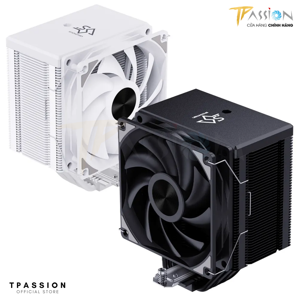 Tản nhiệt khí CPU SNOWMAN MT620 | BLACK / WHITE