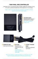 Bộ HUB Controller Lian Li UNI FAN cho quạt TL RGB và TL LCD - Chính hãng