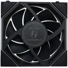 Fan Case LIAN LI UNI FAN TL WIRELESS LCD 120 | TRIPPLE PACK - BLACK (BỘ 3 CÁI KÈM HUB USB - CÁNH THUẬN)