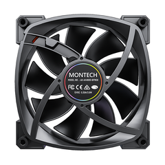 QUẠT TẢN NHIỆT MONTECH Quạt AX140 PWM | BLACK - WHITE