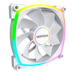 Quạt Fan Case MONTECH RX140 PWM REVERSE - BLACK | WHITE (140mm/LED viền ARGB/Cánh ngược)