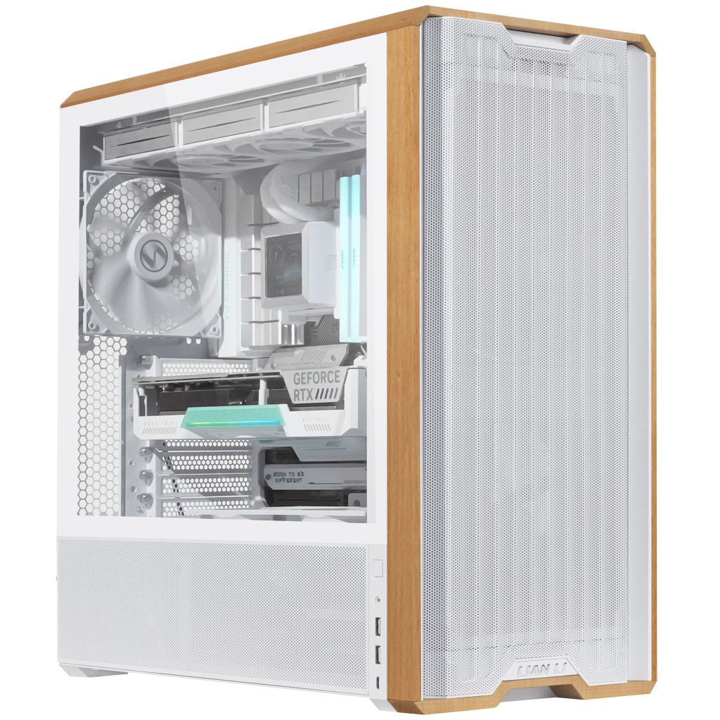 Vỏ Case LIAN LI LANCOOL 217 - WHITE (ATX/Mid Tower/Màu Trắng)