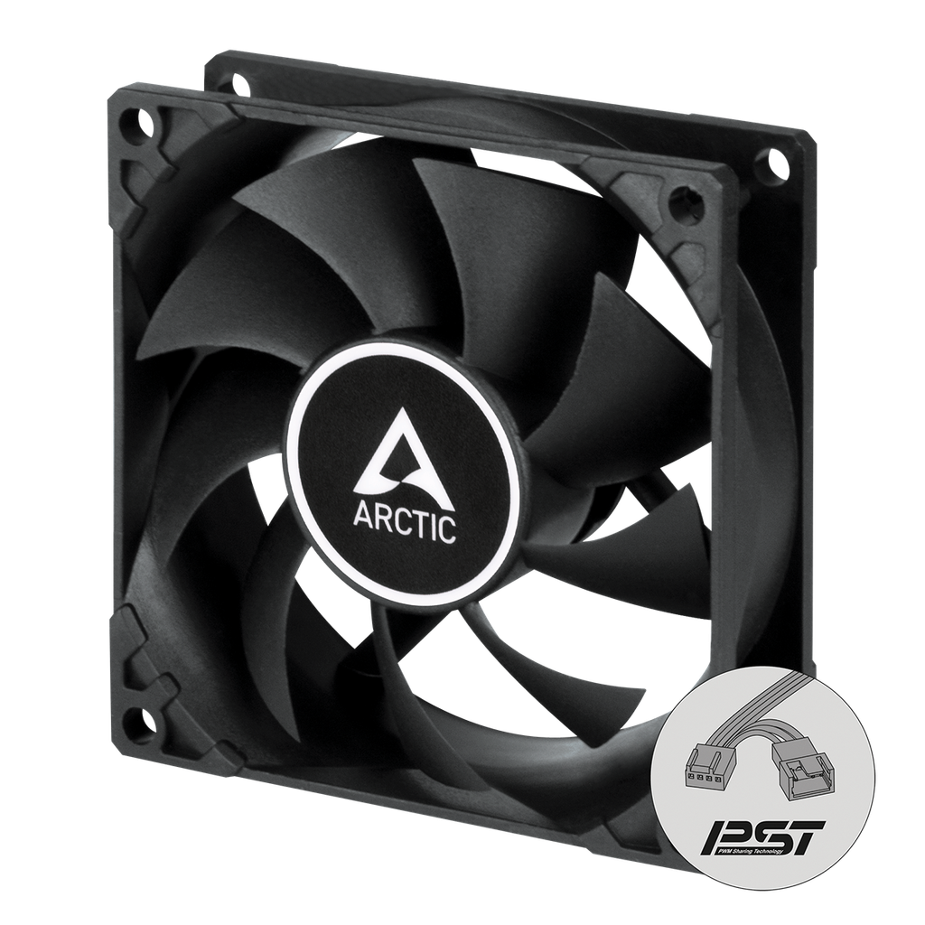 Quạt tản nhiệt Arctic F8 PWM PST | BLACK