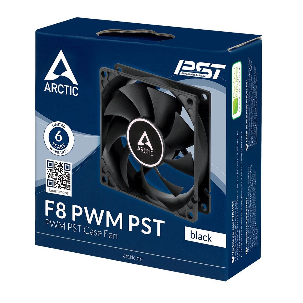 Quạt Fan Case Arctic F8, F9, F12, F14, P8, P12 White, P14 PWM PST, BioniX, Slim Fan