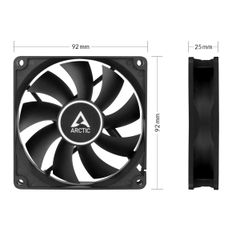 Quạt Tản Nhiệt Arctic F9 PWM PST