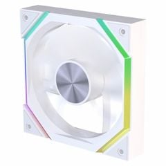 Quạt Fan case Jungled Leopard GALAXY 120 ARGB - WHITE (12cm/PWM/Sync LED 5V/Cánh thuận/Cánh ngược)