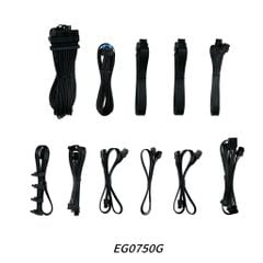 Nguồn PSU LIAN LI EDGE GOLD EG750G - 750W - BLACK (Không kèm HUB/ATX3.1/80+GOLD/PCIe5.1)