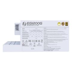 Nguồn PSU LIAN LI EDGE GOLD EG1200G - 1200W - WHITE (kèm USB HUB/ATX3.1/80+GOLD/FULL MODULAR/PCIe5.1)