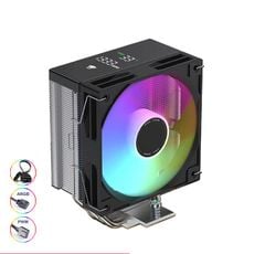Tản nhiệt khí Leopard KF401 DGT RGB | BLACK