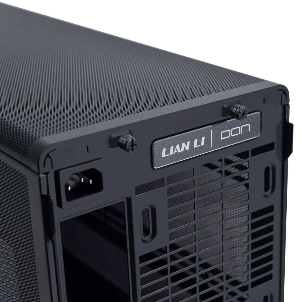 VỎ CASE MÁY TÍNH LIAN LI DAN A3 WOOD GLASS - mATX - BLACK (MATX/MFF/MẶT GỖ/KÍNH HÔNG)