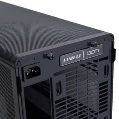 VỎ CASE MÁY TÍNH LIAN LI DAN A3 WOOD GLASS - mATX - BLACK (MATX/MFF/MẶT GỖ/KÍNH HÔNG)