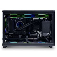 VỎ CASE MÁY TÍNH LIAN LI DAN A3 WOOD GLASS - mATX - BLACK (MATX/MFF/MẶT GỖ/KÍNH HÔNG)