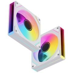 Fan MAGIC SNOWMAN F-120 V1 ARGB | BLACK - WHITE