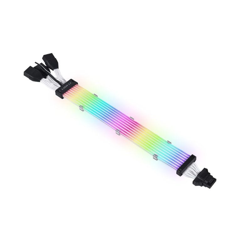 Dây nguồn nối dài LIAN LI Strimer Plus V2 thế hệ thứ 2 LED ARGB 24Pin, 2x8Pin, 3x8Pin VGA