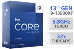 CPU INTEL CORE I9 - 13900KF (3.0GHZ TURBO UP TO 5.8GHZ, 24 NHÂN 32 LUỒNG, 36MB CACHE, 125W) - SOCKET INTEL LGA 1700/RAPTOR LAKE)