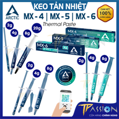 Keo tản nhiệt Arctic MX4 | MX6  - 2g, 4g, 8g, 20g, 45g - Mẫu mới