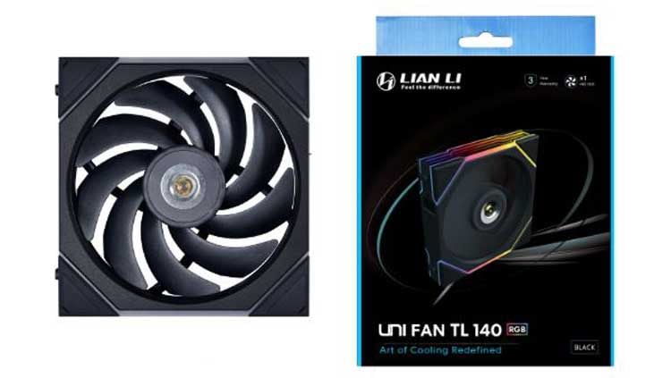 Quạt Fan Case LIAN LI UNI FAN TL 120 / 140 (CÁNH THUẬN) - BLACK / WHITE