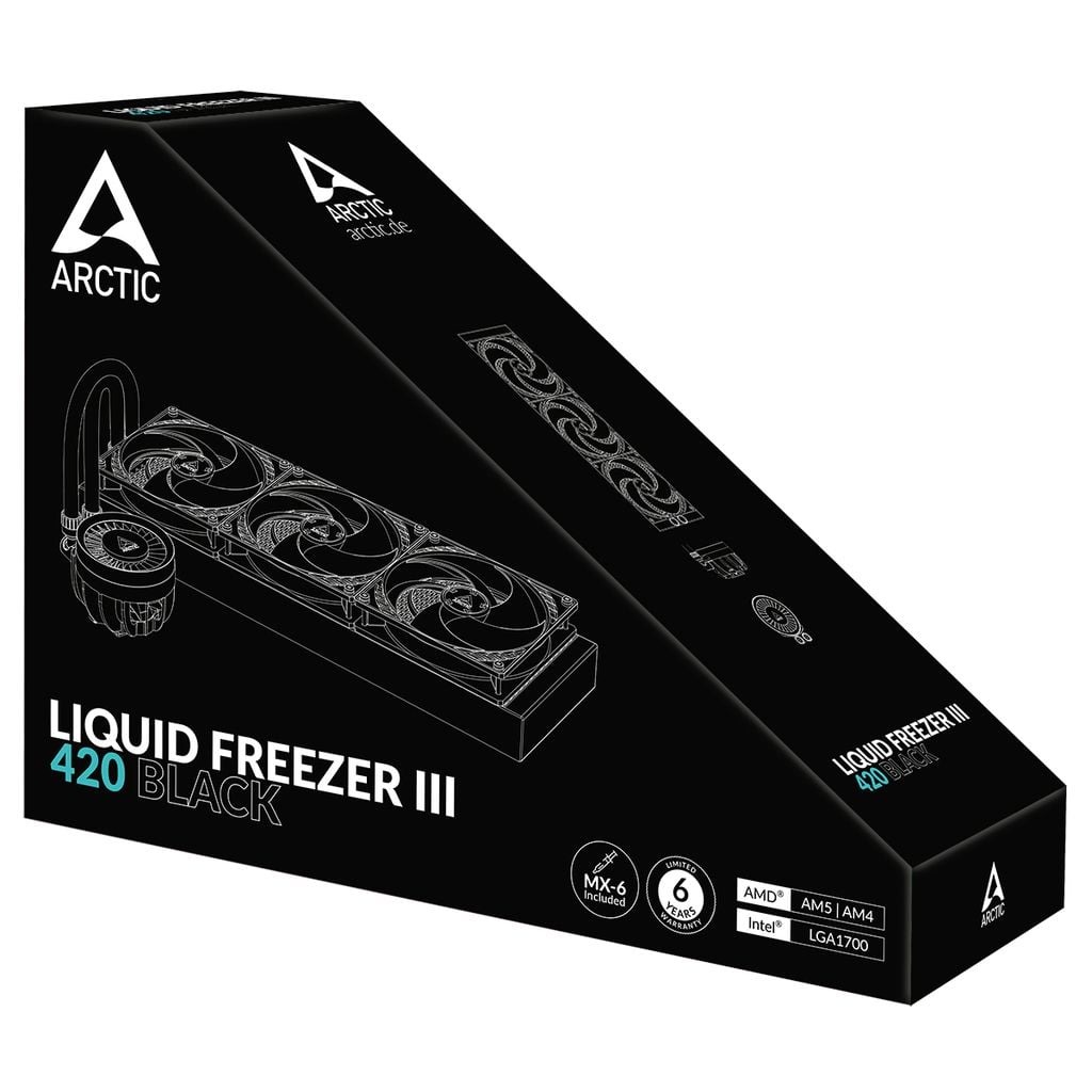 TẢN NHIỆT NƯỚC ARCTIC Liquid Freezer III 420 | LF420