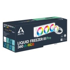 TẢN NHIỆT NƯỚC ARCTIC LIQUID FREEZER III 360 PRO ARGB WHITE | LF360PW