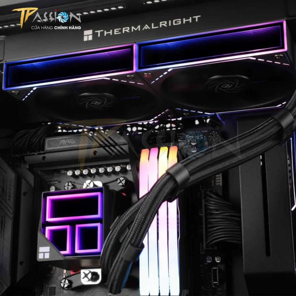 Tản nhiệt nước CPU AIO THERMALRIGHT FROZEN INFINITY 240 |  ARGB BLACK / WHITE | FI240