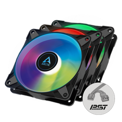 QUẠT TẢN NHIỆT ARCTIC P12 PWM PST A-RGB | PACK 3