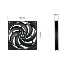 Quạt tản nhiệt Arctic P12 SLIM PWM PST