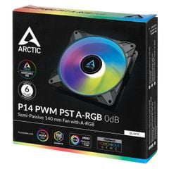 Fan case Arctic P14 PWM PST ARGB BLACK | WHITE