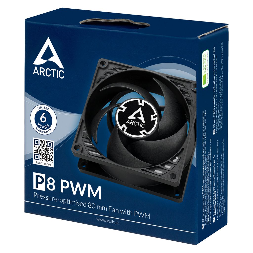 Quạt Fan Case Arctic F8, F9, F12, F14, P8, P12 White, P14 PWM PST, BioniX, Slim Fan