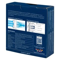 Quạt tản nhiệt Artic P8 PWM PST | BLACK