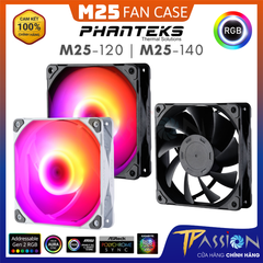 QUẠT FAN CASE PHANTEK M25 -140 | BLACK - WHITE