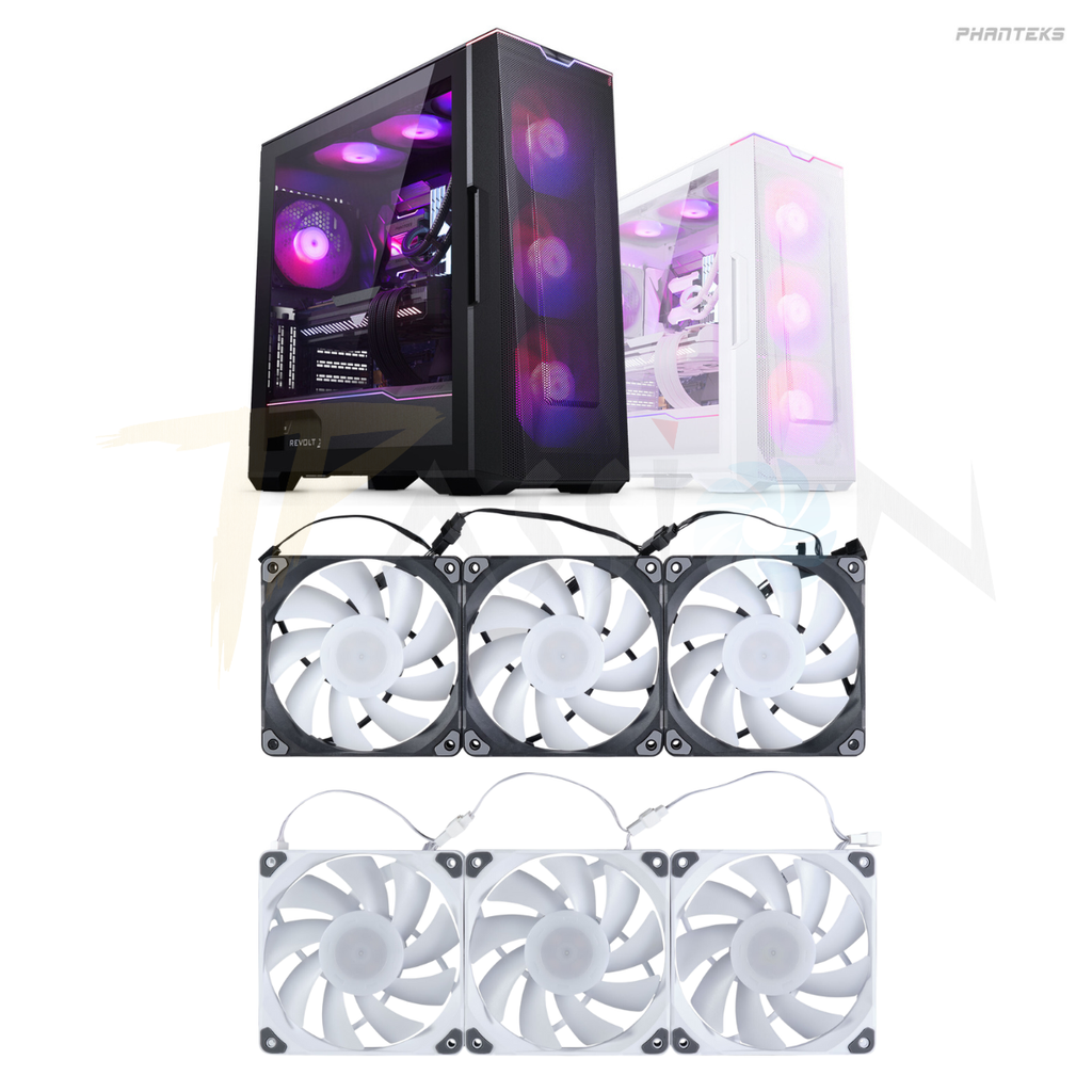QUẠT FAN CASE PHANTEK M25 -140 | BLACK - WHITE