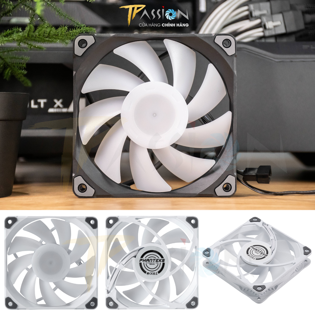 QUẠT FAN CASE PHANTEK M25 -140 | BLACK - WHITE