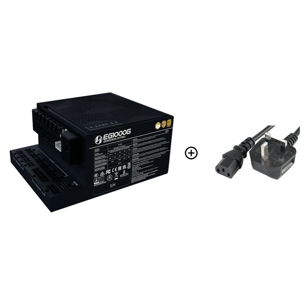 Nguồn PSU LIAN LI EDGE GOLD EG1000G - 1000W - BLACK (Kèm USB & PWM HUB/ATX3.1/80+GOLD/PCIe5.1)