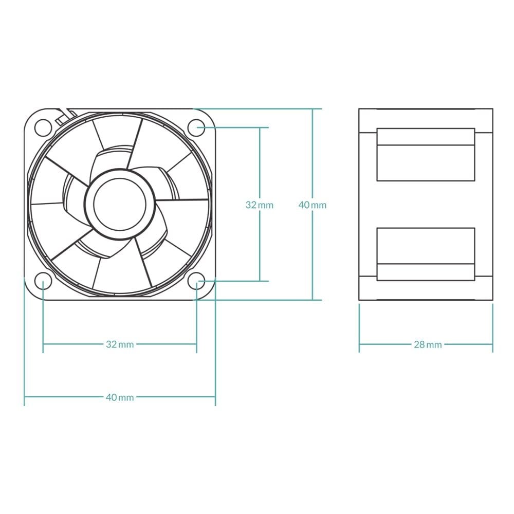 Quạt tản nhiệt Artic S4028-6K