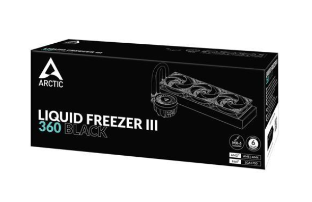 Tản nhiệt nước CPU AIO ARCTIC LIQUID FREEZER III 360 BLACK - KHÔNG LED | LF360