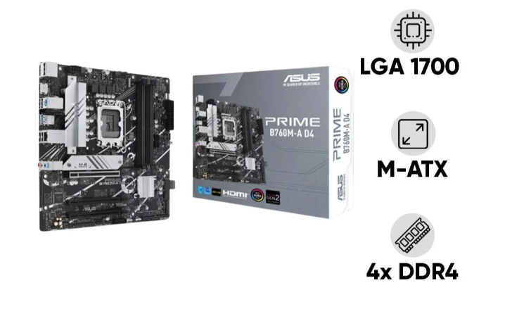 Mainboard Asus Prime B760M-A DDR4