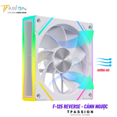 Quạt Fan case 12cm MAGIC SNOWMAN F-125 LED ARGB BLACK / WHITE