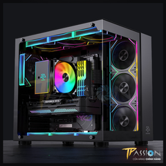 Quạt Fan case 12cm MAGIC SNOWMAN F-125 LED ARGB BLACK / WHITE