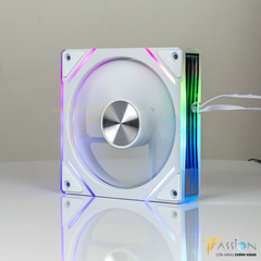 Quạt Fan case 12cm MAGIC SNOWMAN F-125 LED ARGB BLACK / WHITE
